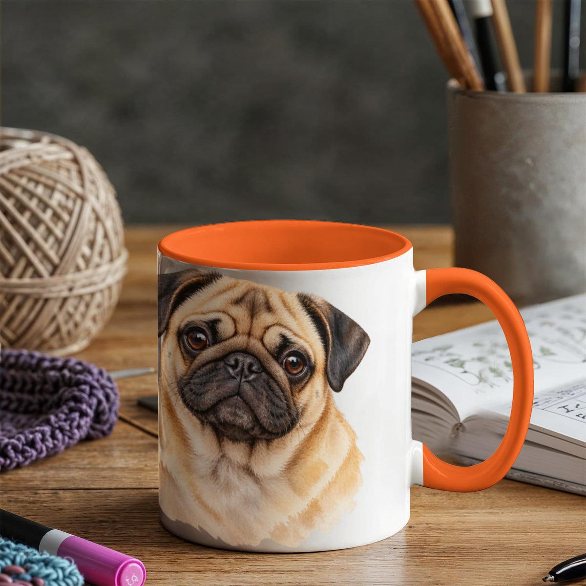 Paws & Sips: Double-Sided Dog Lover Mugs