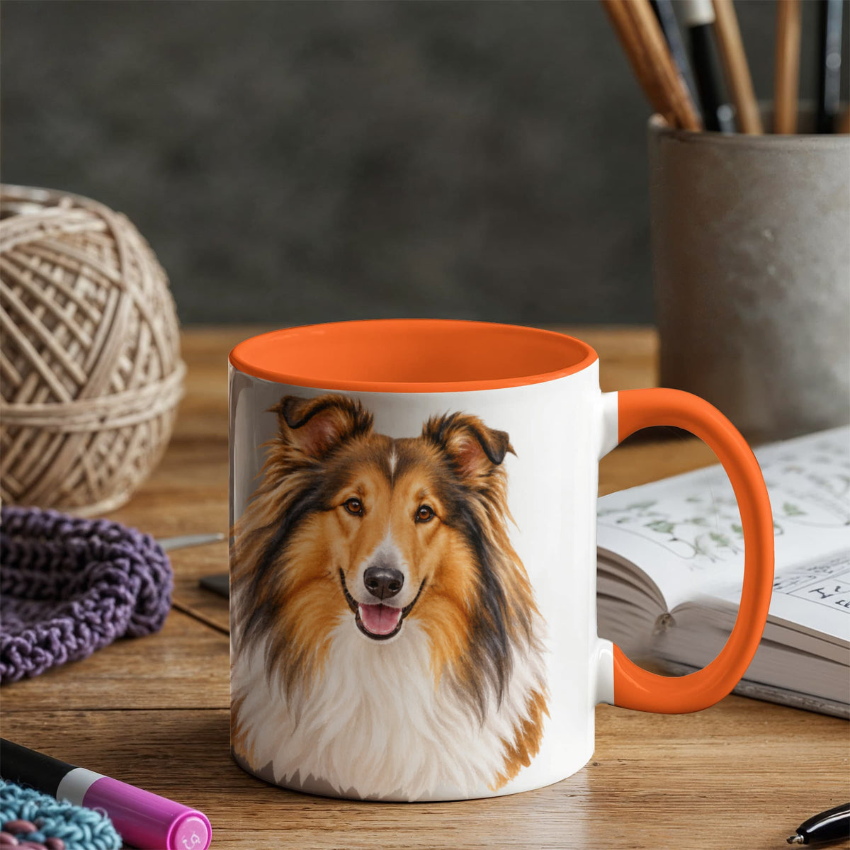 Paws & Sips: Double-Sided Dog Lover Mugs