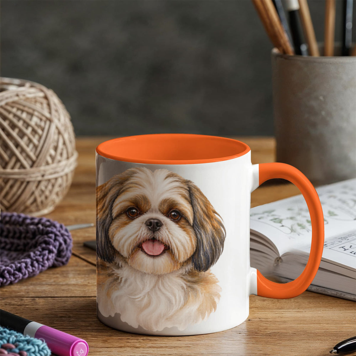 Paws & Sips: Double-Sided Dog Lover Mugs