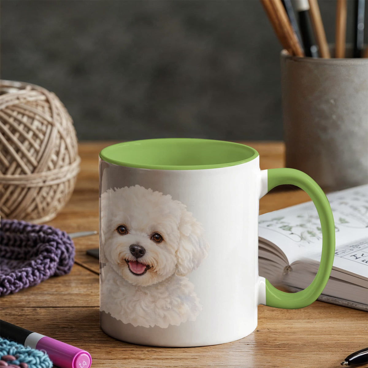 Paws & Sips: Double-Sided Dog Lover Mugs