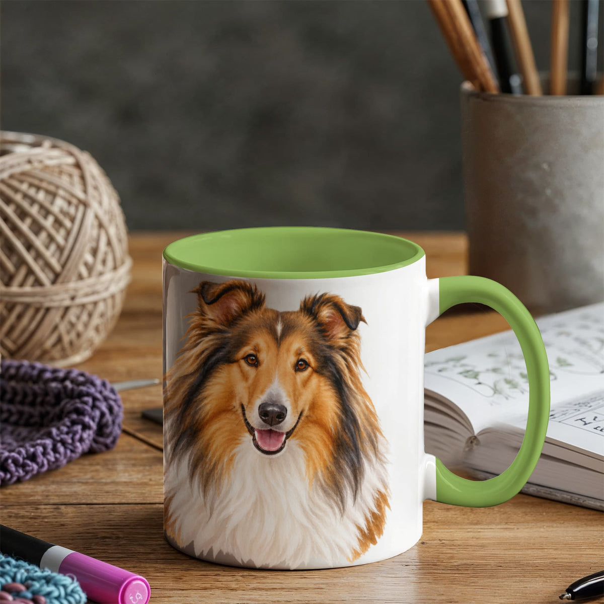Paws & Sips: Double-Sided Dog Lover Mugs