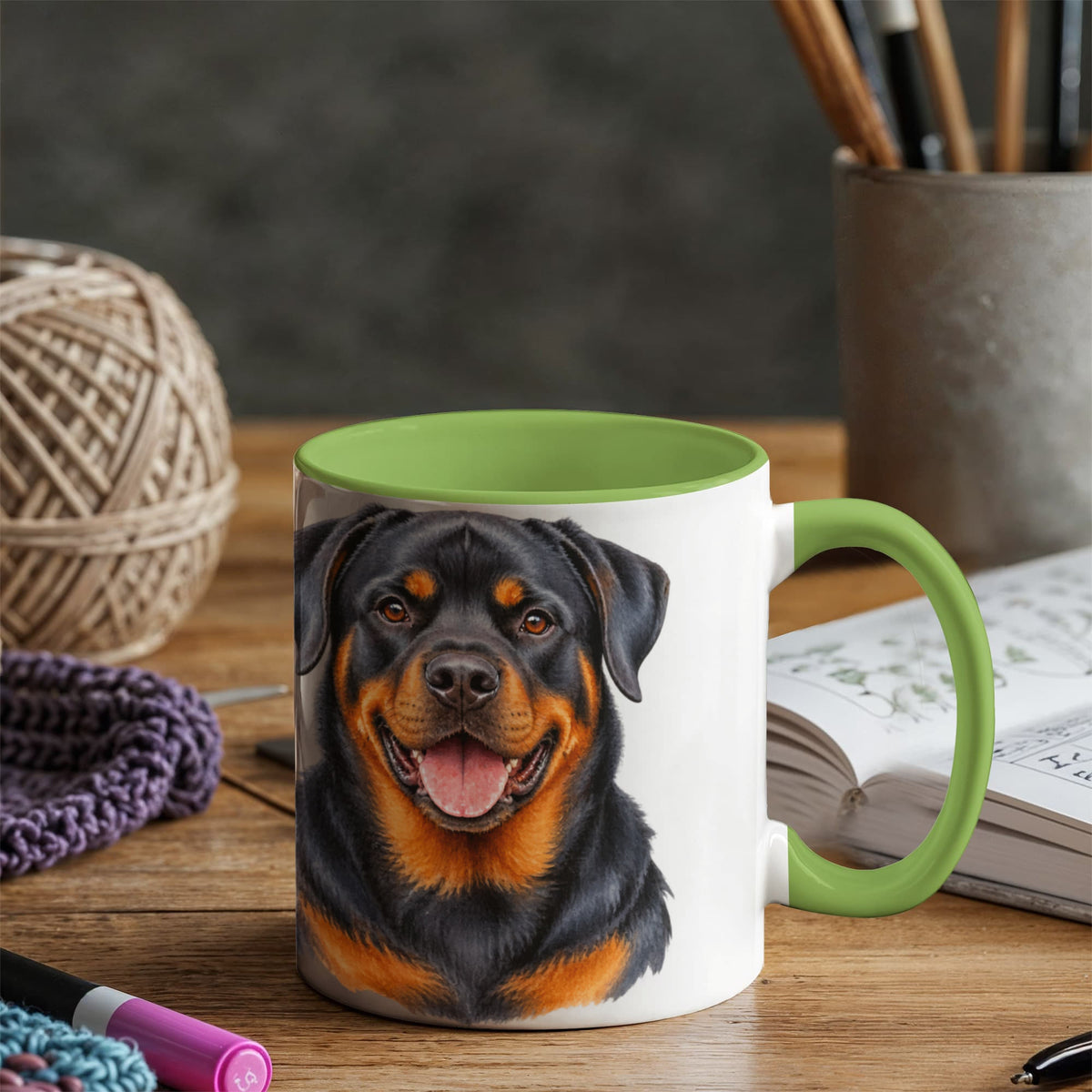Paws & Sips: Double-Sided Dog Lover Mugs