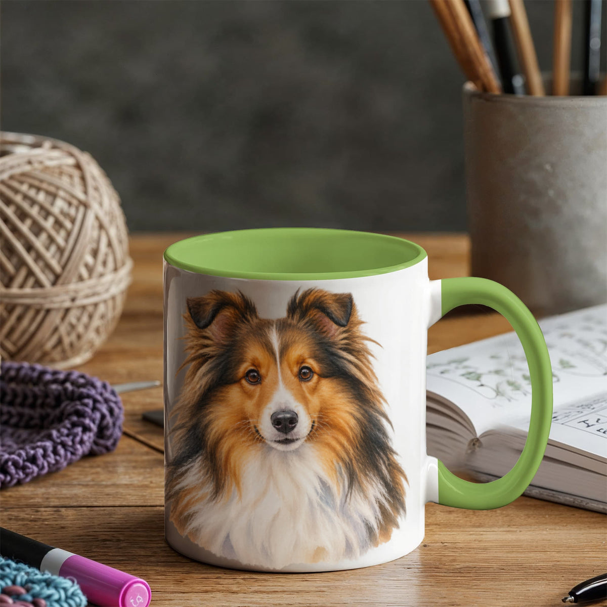 Paws & Sips: Double-Sided Dog Lover Mugs