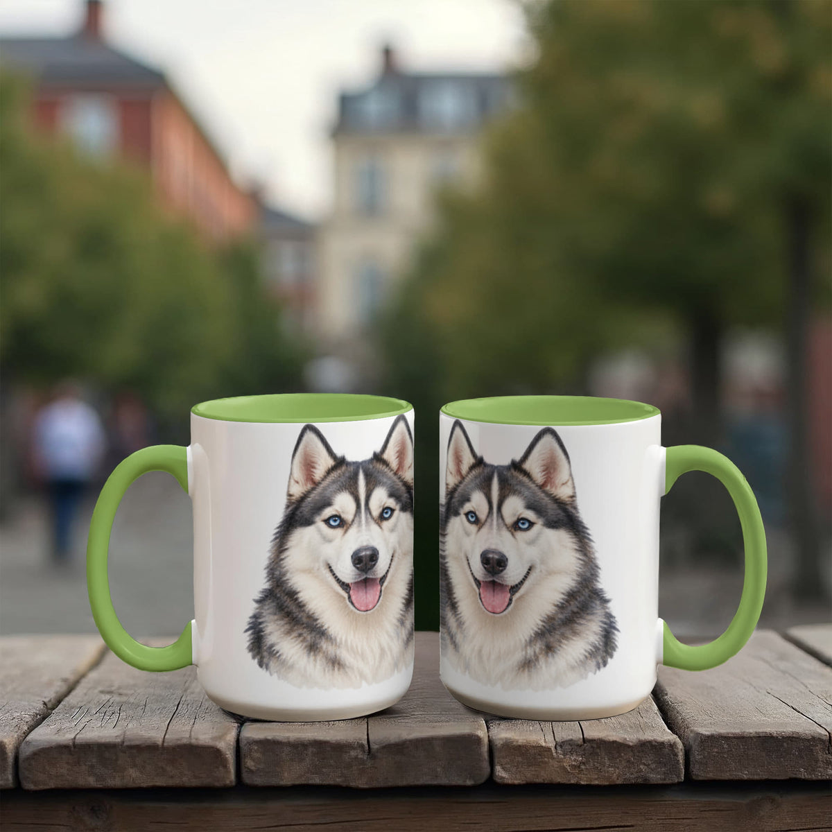Paws & Sips: Double-Sided Dog Lover Mugs