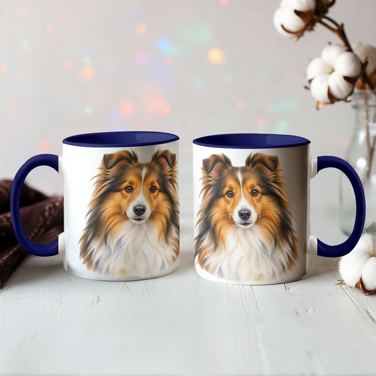 Paws & Sips: Double-Sided Dog Lover Mugs