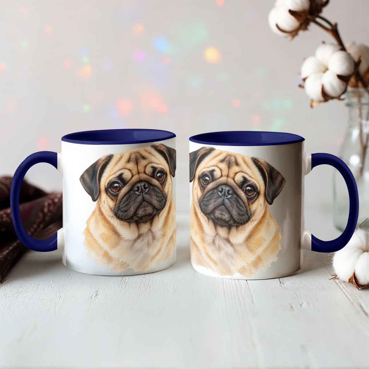 Paws & Sips: Double-Sided Dog Lover Mugs