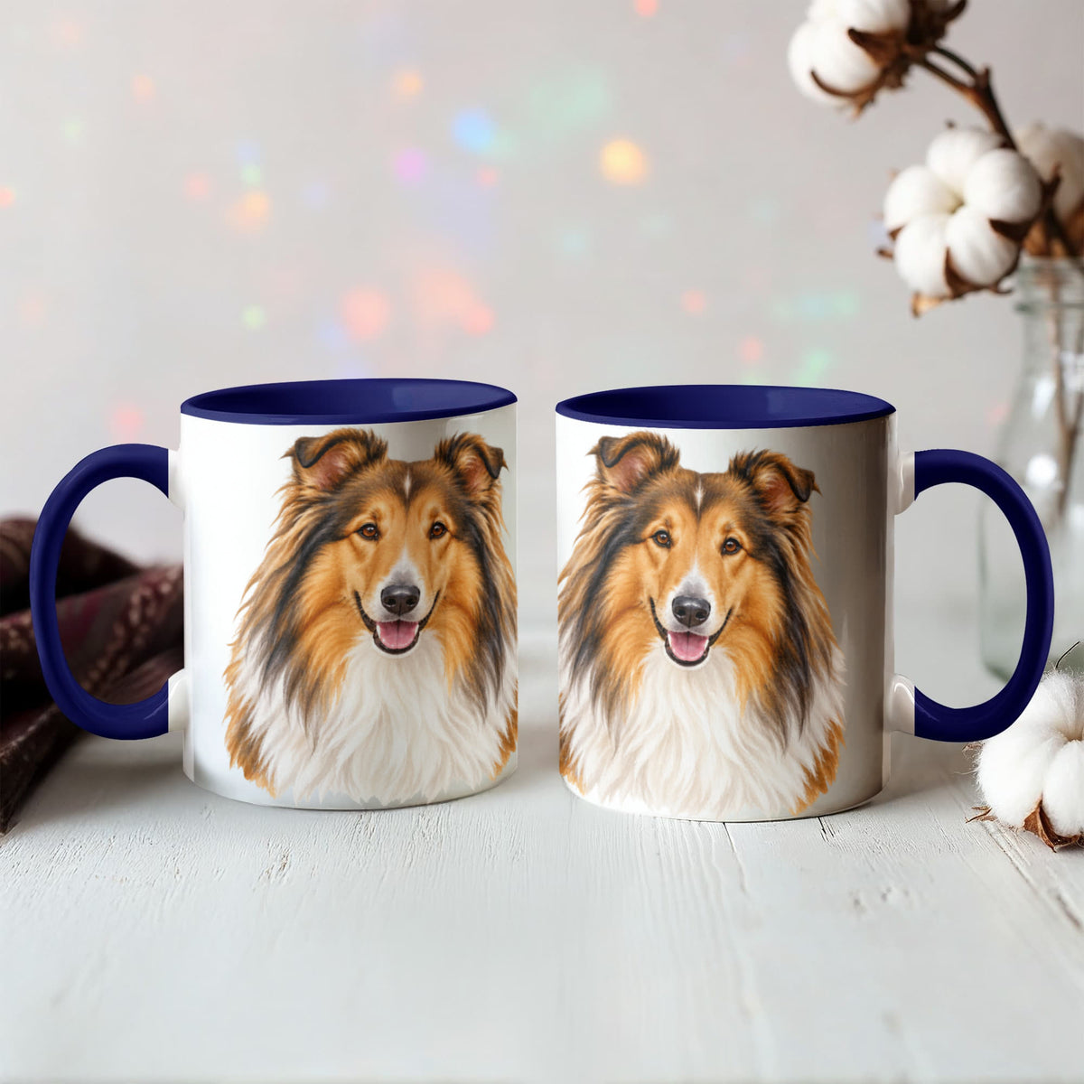 Paws & Sips: Double-Sided Dog Lover Mugs
