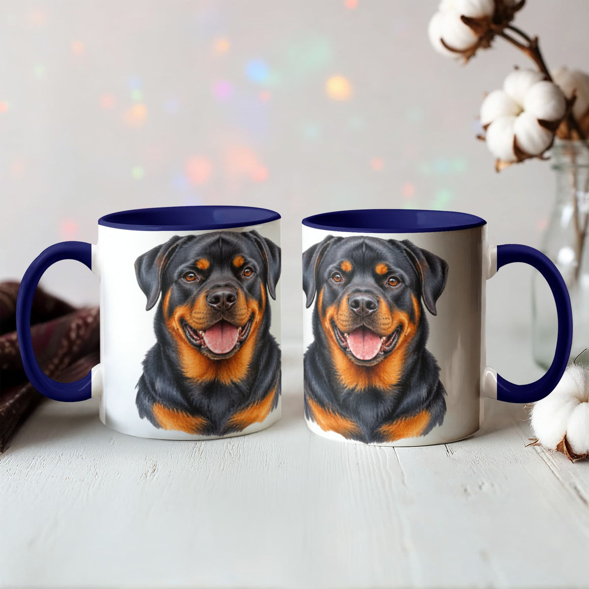 Paws & Sips: Double-Sided Dog Lover Mugs