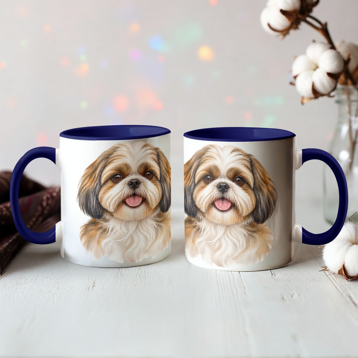 Paws & Sips: Double-Sided Dog Lover Mugs