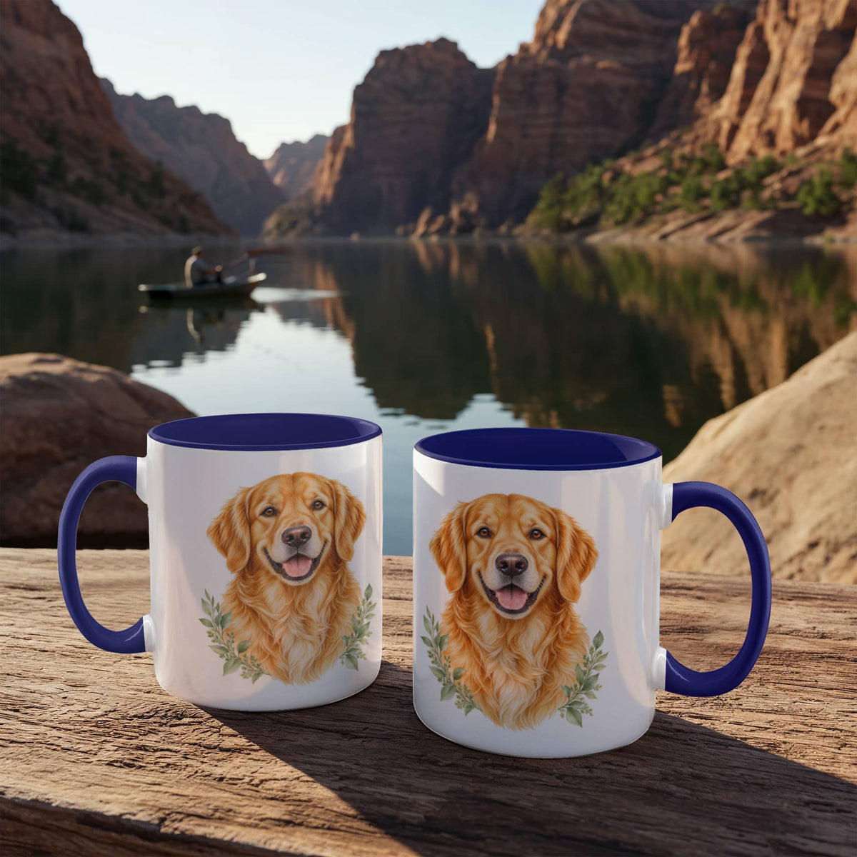Paws & Sips: Double-Sided Dog Lover Mugs